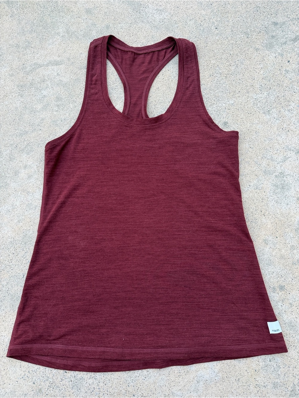 Vuori Women's Burnt Sienna Racerback Tank Top Size XXS